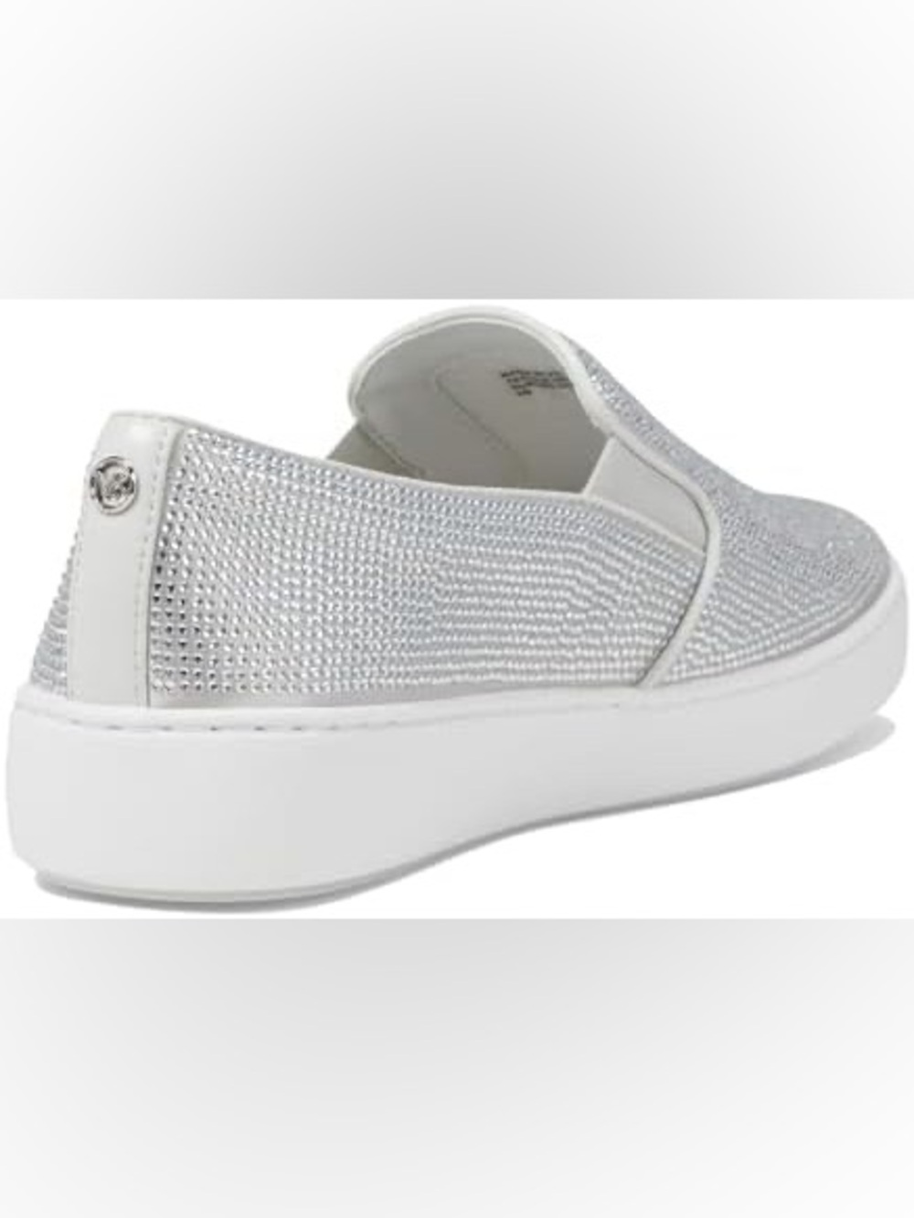 Michael Kors Glittering Silver Women’s Loafers